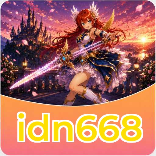 Logo idn668 Indonesia untuk katalog aplikasi